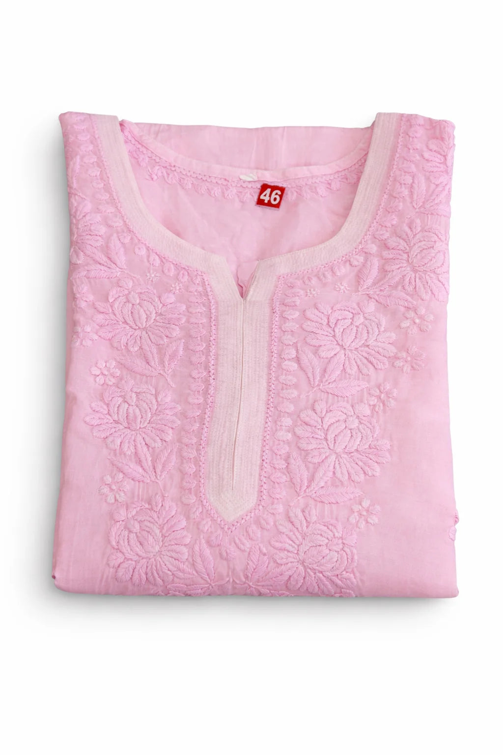 NIRALI pink pure muslin dyeble 3pcs set