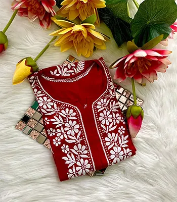 Best Chikan Kurti in lucknow