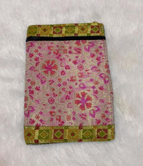 AASHI banarasi brocade mobile pouch