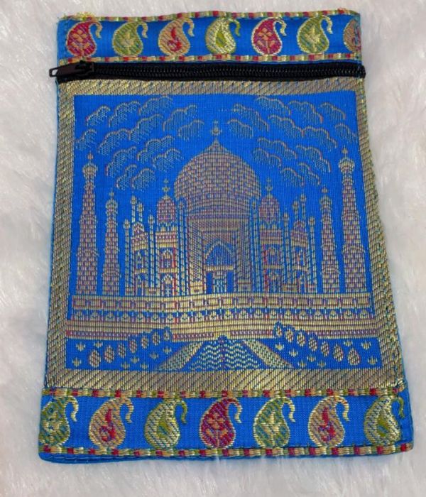 AASHI banarasi brocade mobile pouch