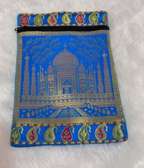 AASHI banarasi brocade mobile pouch