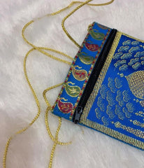 AASHI banarasi brocade mobile pouch