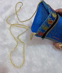 AASHI banarasi brocade mobile pouch