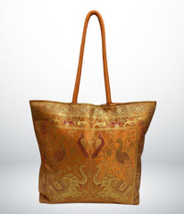 RANI Banarasi Brocade Latkan Bag