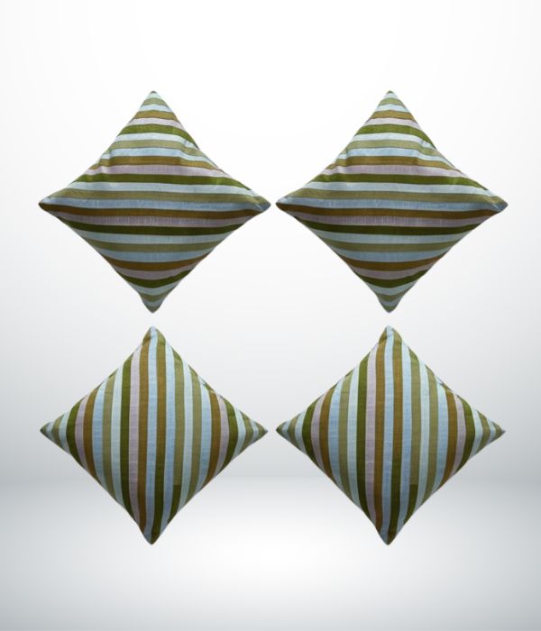 SHASHI Silk Slub Cushion Cover
