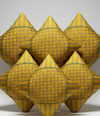 SHASHI Silk Slub Cushion Cover