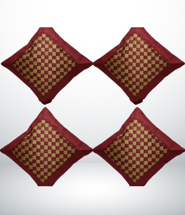 SHASHI Silk Slub Cushion Cover
