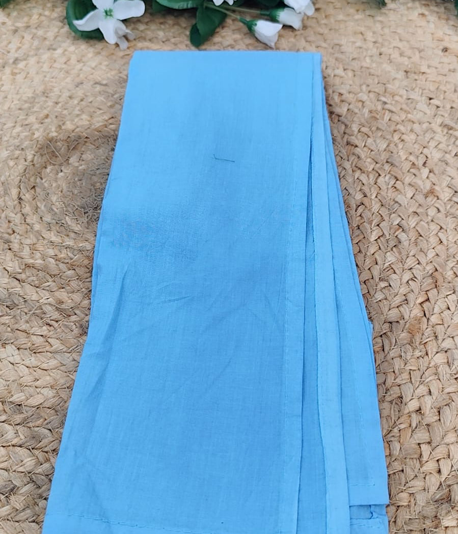 SANDHYA Blue Pure Viscose Chikankari Resham 4pcs Set